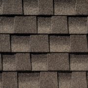 Close up photo of GAF’s Timberline HD Mission shingle swatch