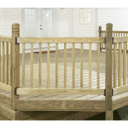 Baluster Bevel 2 End Treated Deck View